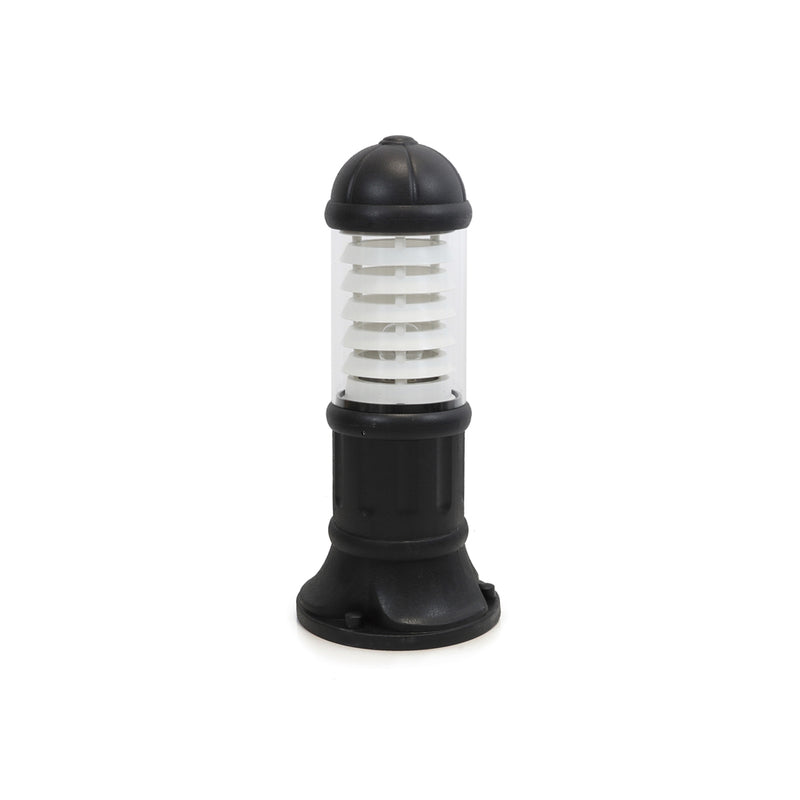 Borne extérieure Sauro IP55, noir, H 50 cm, E27