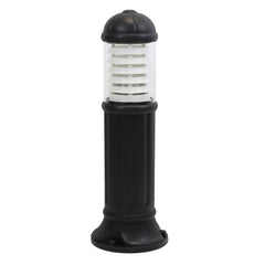 Borne extérieure Sauro IP55, noir, H 80 cm, E27