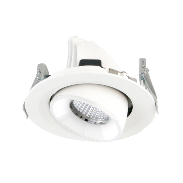 Spot encastrable orientable Scop petit modèle, LED intégrée, variable DALI