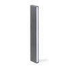 Borne extérieure Turret IP65, anthracite, H 75 cm, 4000 K