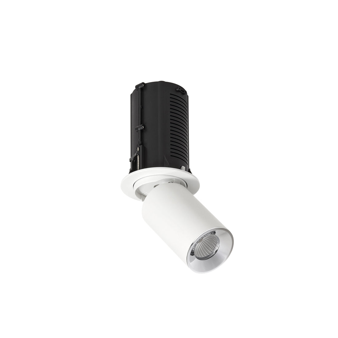 Spot encastrable orientable Turt modèle moyen, LED intégrée, variable DALI