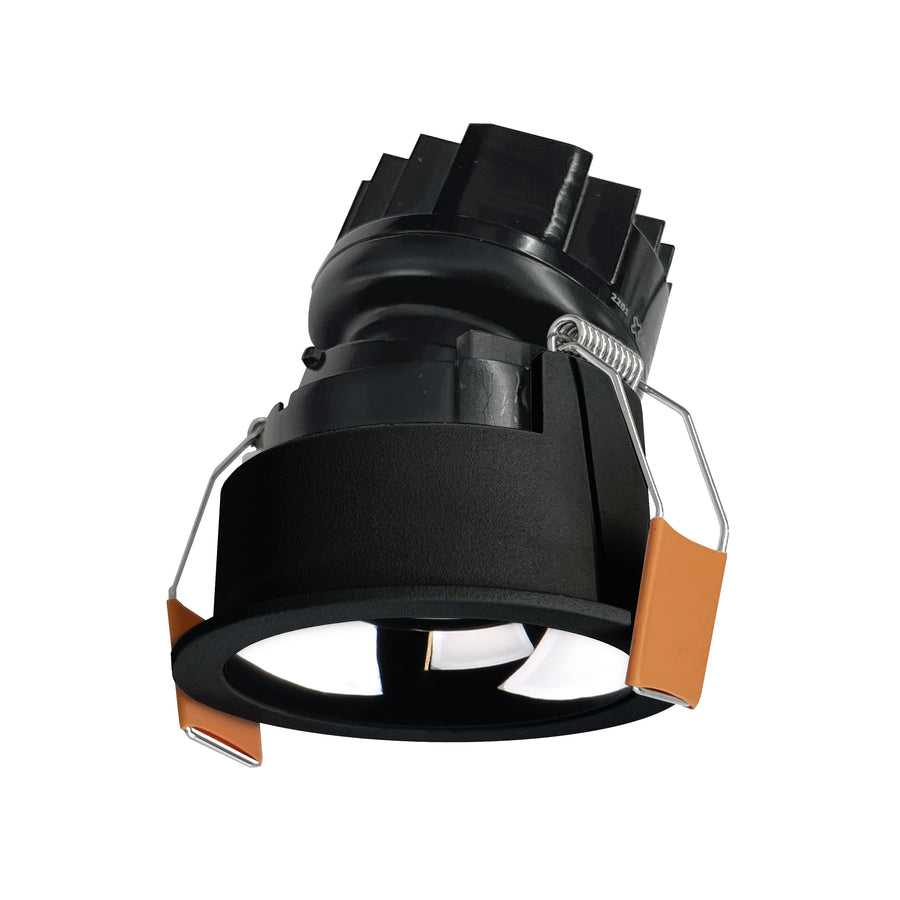 Spot encastrable orientable VIP1 Mini rond, LED intégrée, variable 1-10 V