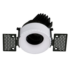 Spot encastrable orientable VIP1T rond bombé, LED intégrée, variable
