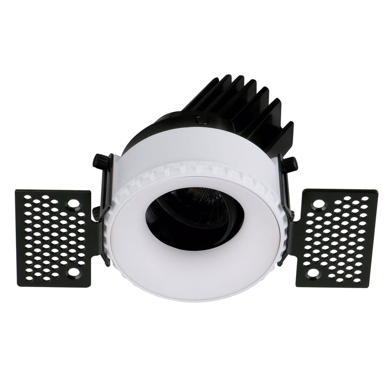 Spot encastrable orientable VIP1T rond bombé, LED intégrée, variable