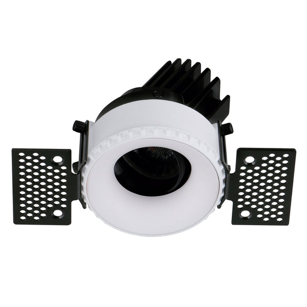 Spot encastrable orientable VIP1T rond bombé, LED intégrée, connecté Casambi