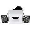Spot encastrable orientable VIP3T carré, LED intégrée, variable