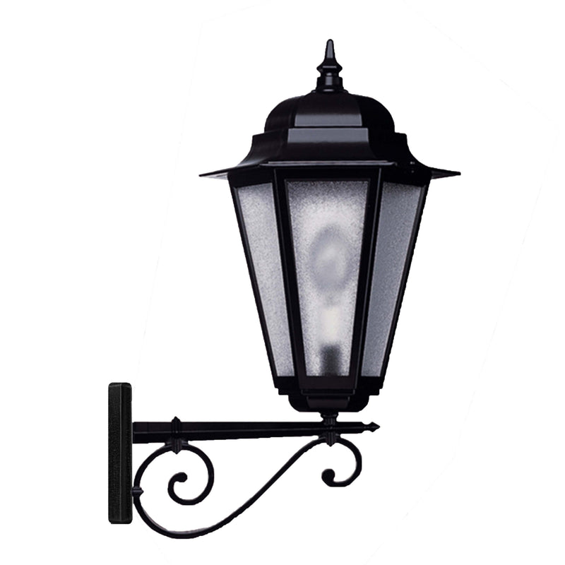 Applique extérieure Villa BIG grand modèle IP43, noir