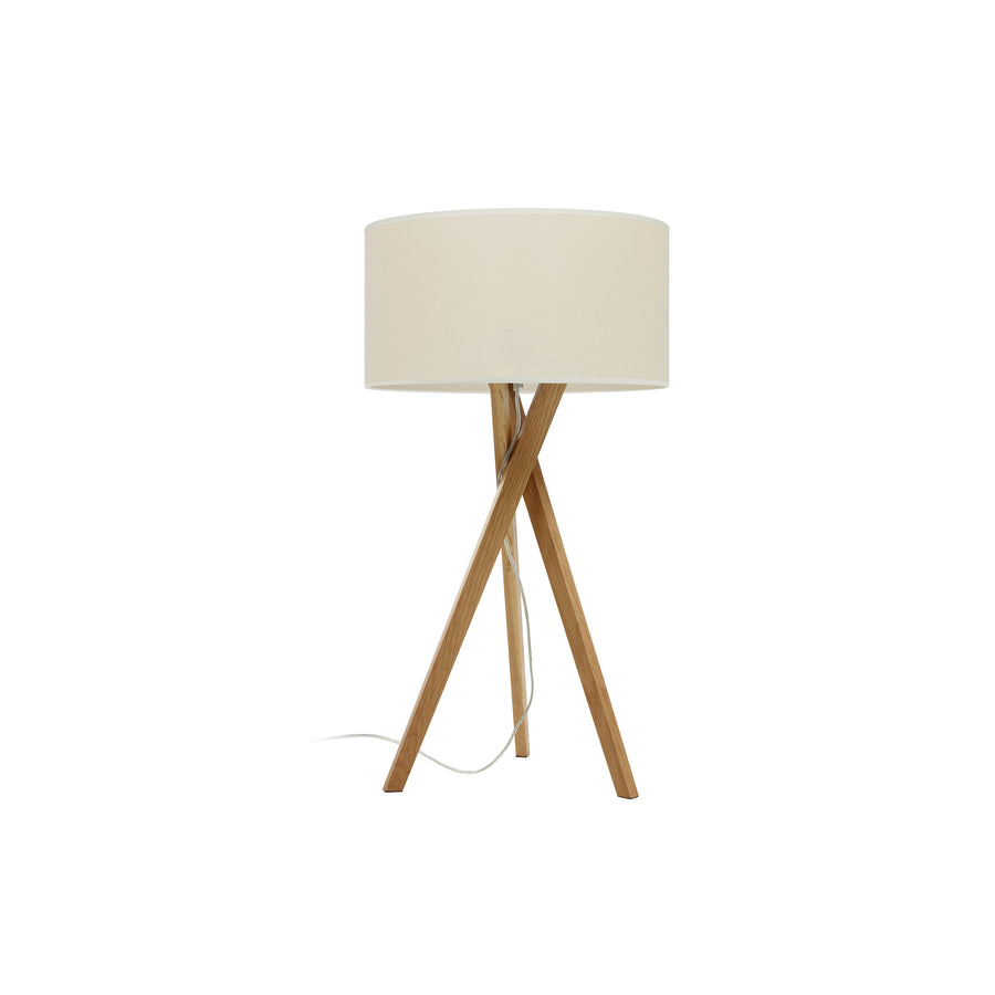 Lampe à poser Wood, H 70 cm