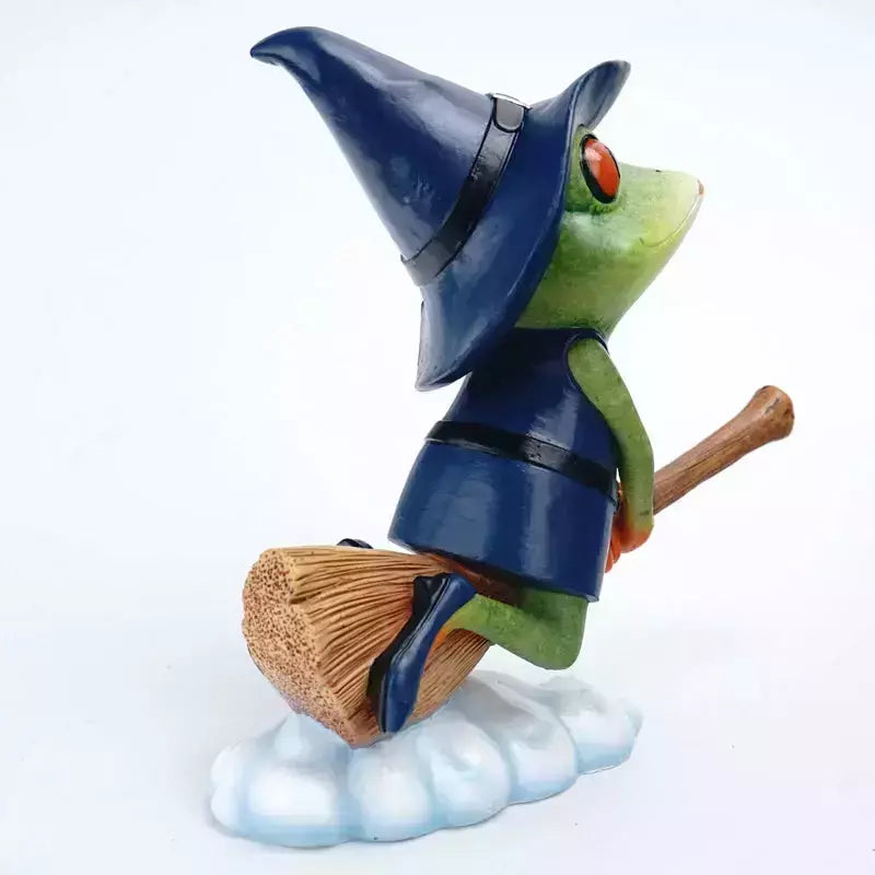 VILEAD 20cm Resin Frog Figurine Animal Statue Garden Outdoor Bookend Interior Home Decoration Office Desk Table Decor Accessorie | Designix -     - https://designix.fr/