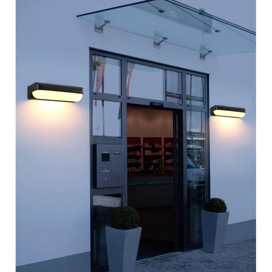 Eclairage LED Extérieur Mural | LuminaFocus | Designix - Applique murale extérieur    - https://designix.fr/
