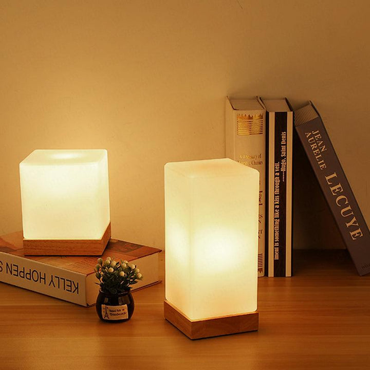 Lampe de Chevet Veilleuse Carré | Douceur Luminique | Designix - Lampe de chevet    - https://designix.fr/