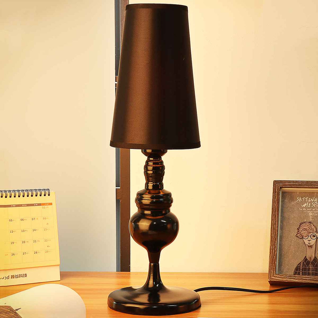 Lampe Espagnole Design | Éclat Doré | Designix - Lampe de chevet Noir Petite  - https://designix.fr/