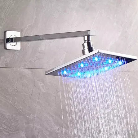 pommeau de douche led murale | Designix -  Chrome Finish   - https://designix.fr/