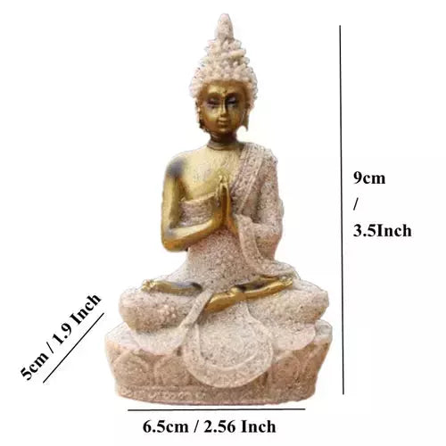 VILEAD 11 Style Nature Sandstone Buddha Statue Thailand Buddha Figurine Hindu Fengshui Sculpture Meditation Miniature Home Decor | Designix -  Buddha 12137 As Picture  - https://designix.fr/