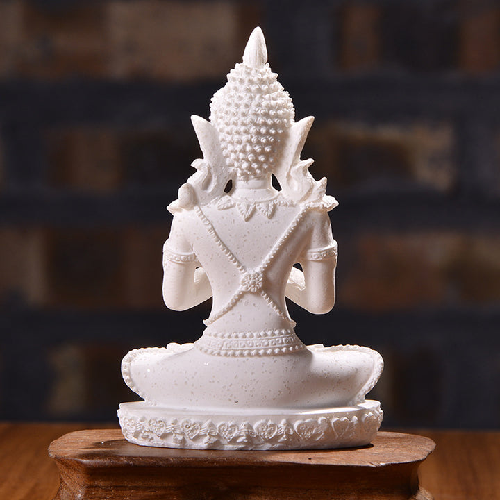 Bouddha Grès Fait Main | Ravo | Designix - Statuette    - https://designix.fr