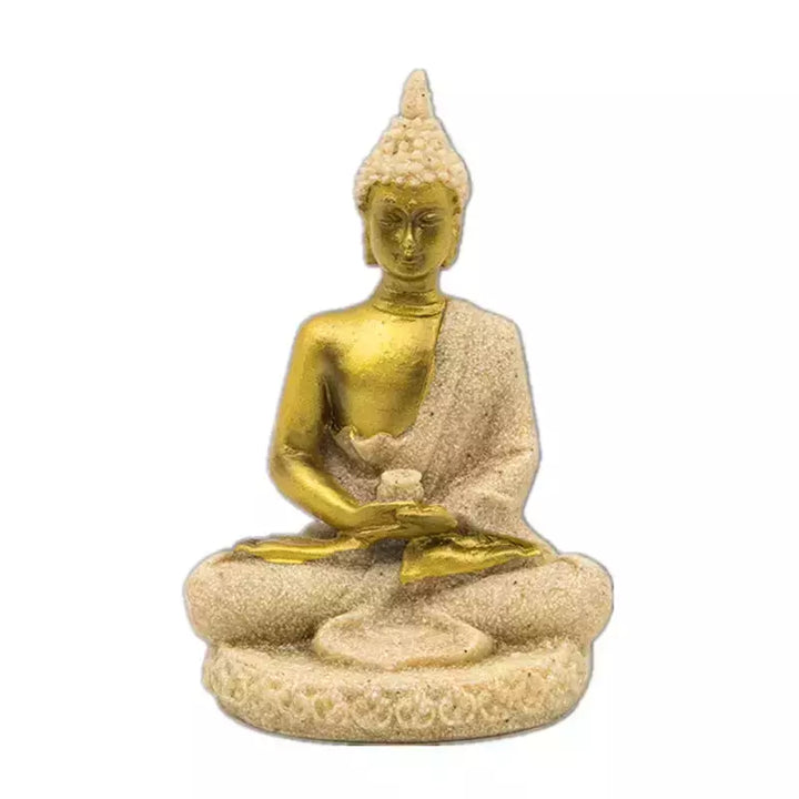 VILEAD 11 Style Nature Sandstone Buddha Statue Thailand Buddha Figurine Hindu Fengshui Sculpture Meditation Miniature Home Decor | Designix -     - https://designix.fr/