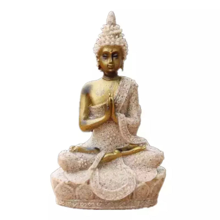 VILEAD 11 Style Nature Sandstone Buddha Statue Thailand Buddha Figurine Hindu Fengshui Sculpture Meditation Miniature Home Decor | Designix -     - https://designix.fr/