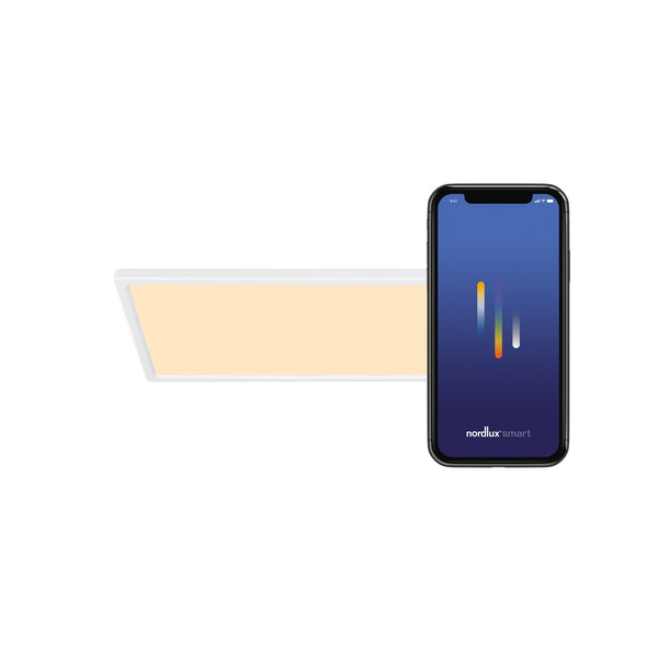 Plafonnier LED Harlow Smart multicolore blanc