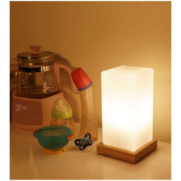 Lampe de Chevet Veilleuse Carré | Douceur Luminique | Designix - Lampe de chevet    - https://designix.fr/