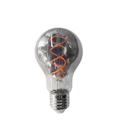 Ampoule fumée dimmable avec culot E27 120 lumens 1800 kelvins 4,5 watts