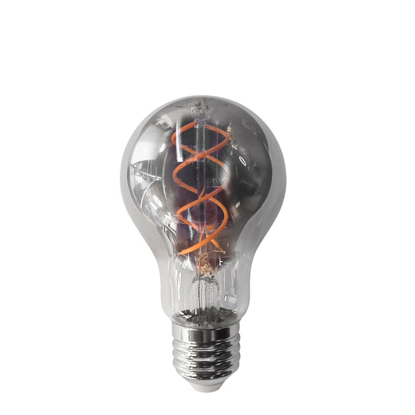 Ampoule fumée dimmable avec culot E27 120 lumens 1800 kelvins 4,5 watts