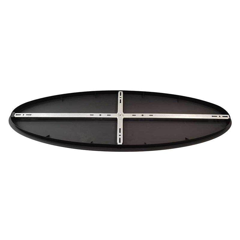 Plaque ovale noir | Nera