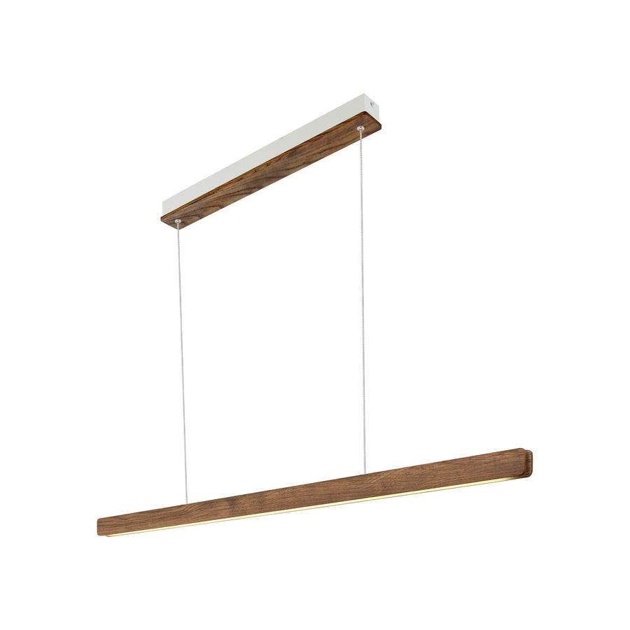 Suspension LED Ilgas, bois
