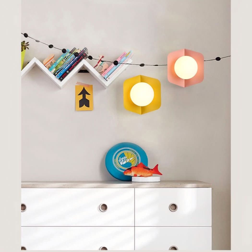 Applique murale scandinave boule lumineuse | Designix -     - https://designix.fr