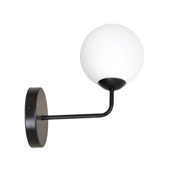 Applique murale Pregos 1 lumière noire