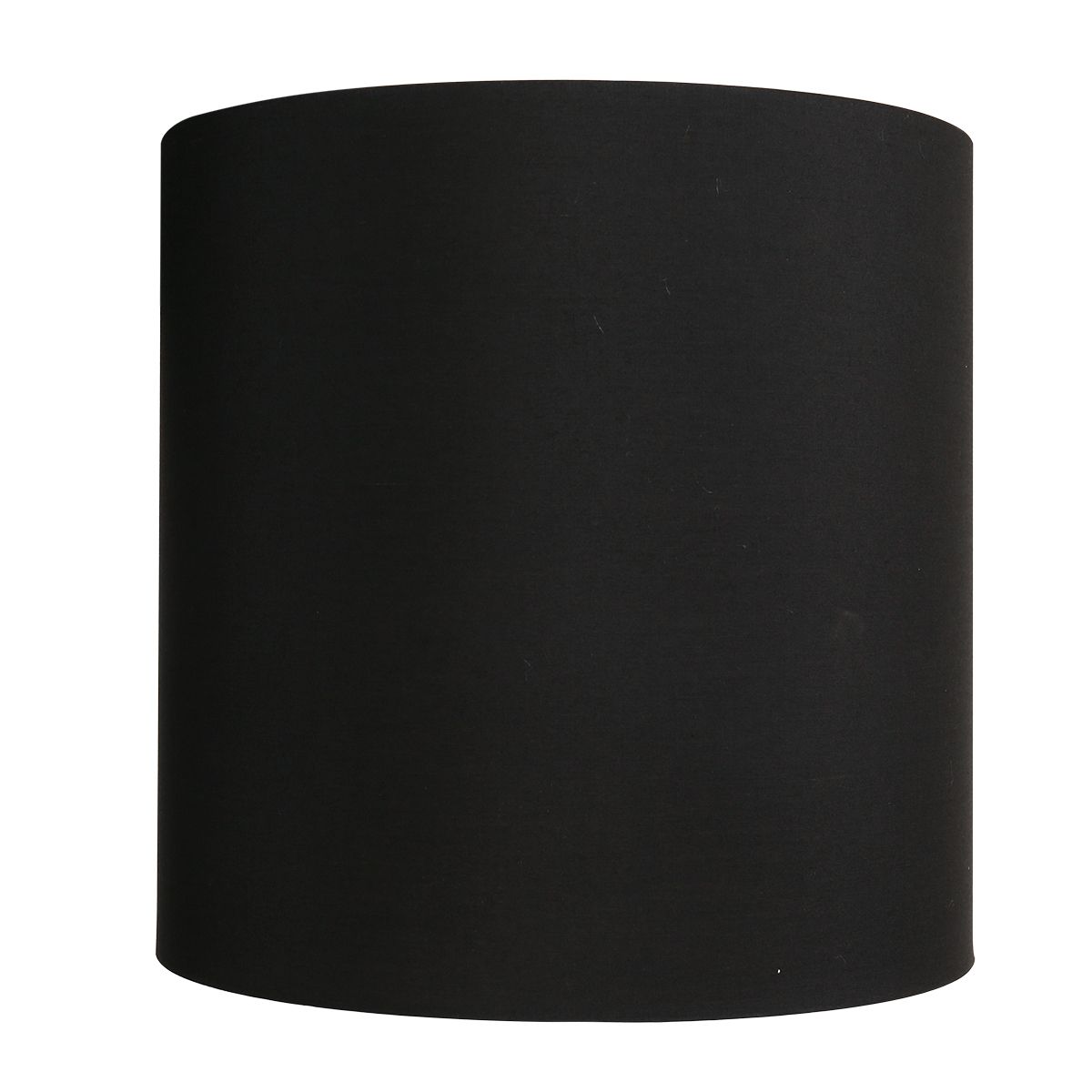 Abat-jour 30 cm rond uni noir *M*