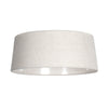 Abat-jour K2010SS - lin couleur crème avec intérieur blanc Ø48 cm