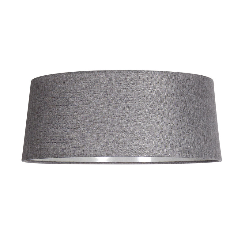 Abat-jour K2010RS – lin gris avec intérieur blanc Ø48 cm