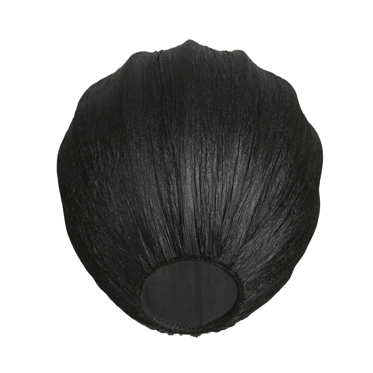 Abat-jour séparé K2011NS – Petit abat-jour en forme de goutte en lin noir fait main Ø25 cm pour douilles E27