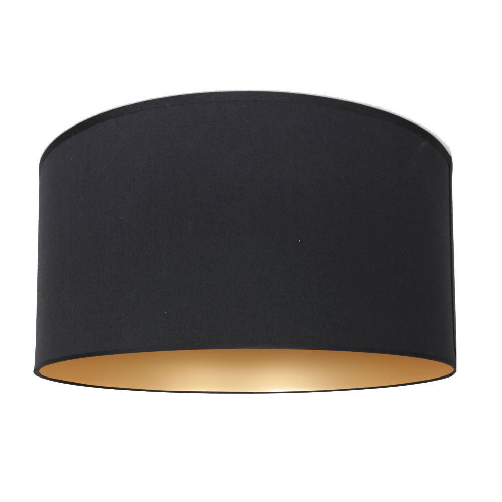 Abat-jour K2131SS noir en lin