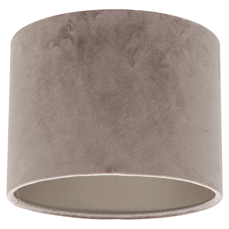 Abat-jour K3084GS velours argenté