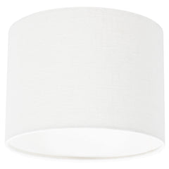 Abat-jour K3084QS en lin blanc