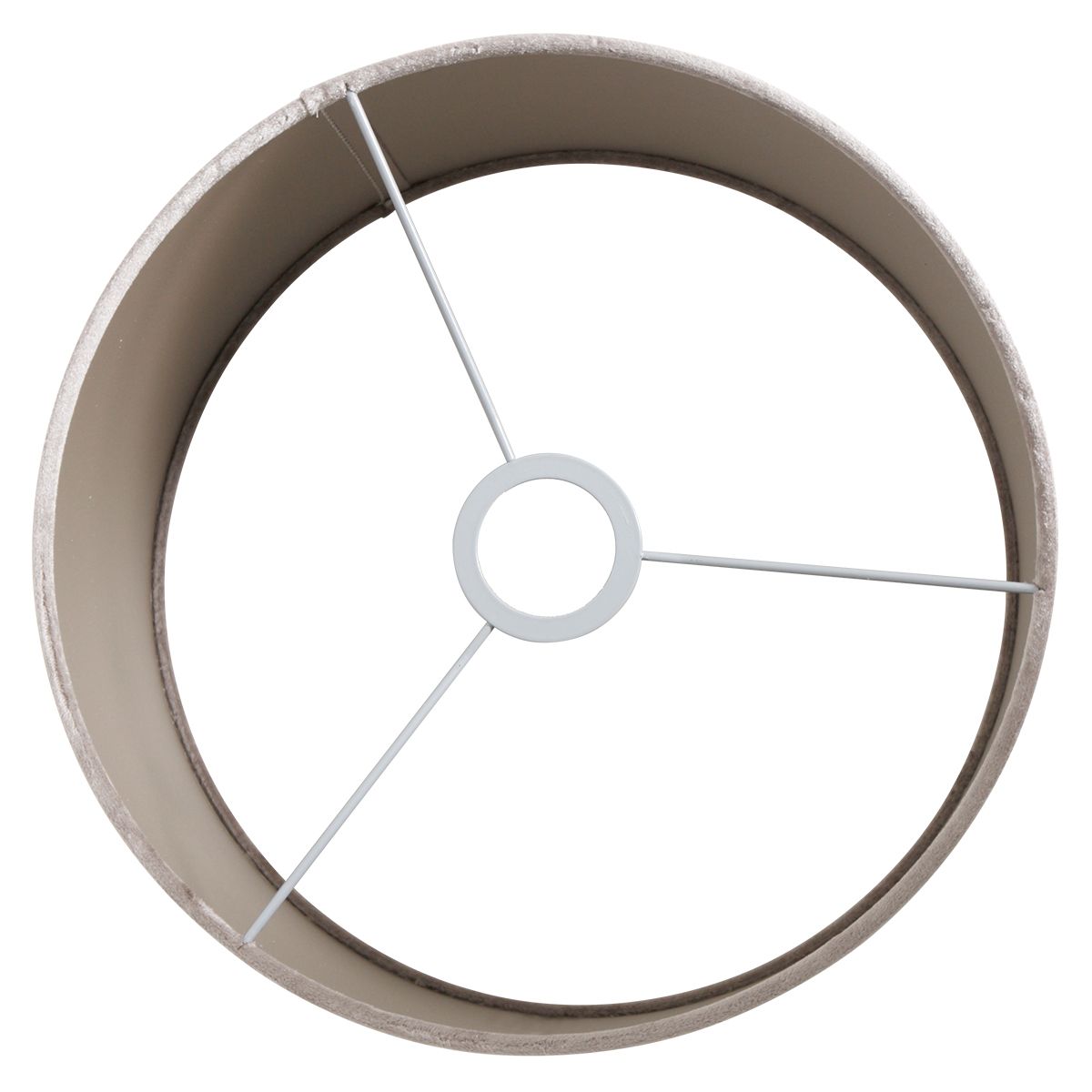 Abat-jour K7396GS velours argenté