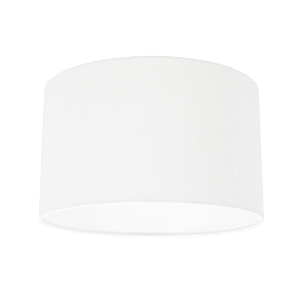 Abat-jour K7396QS en lin blanc