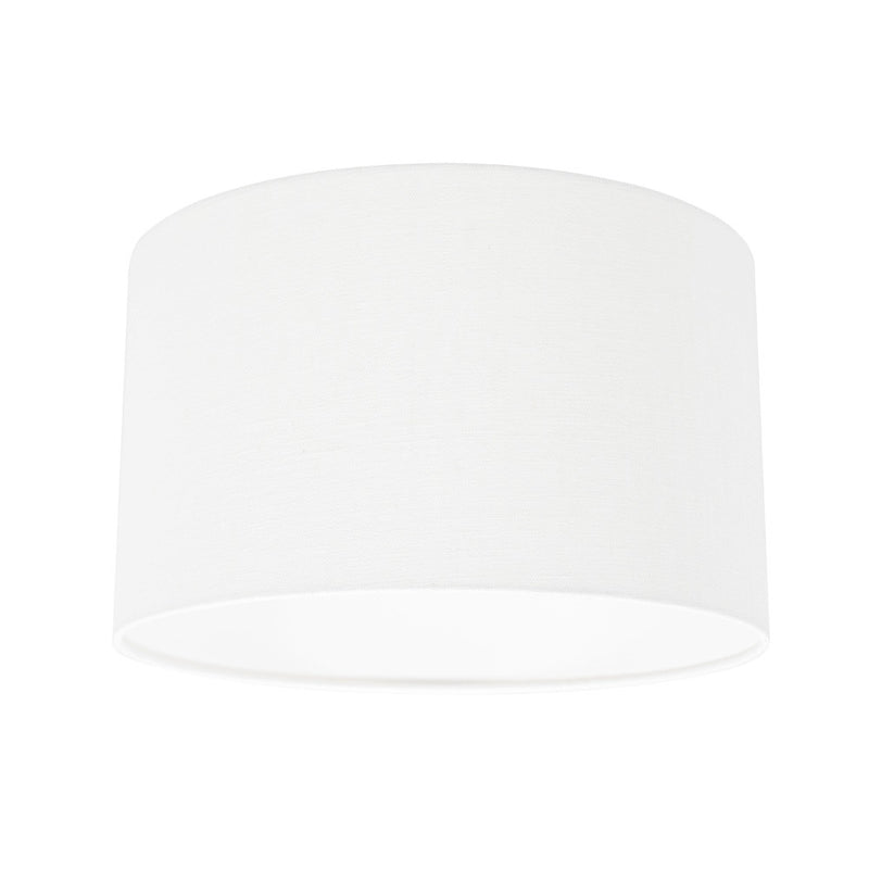 Abat-jour K7396QS en lin blanc