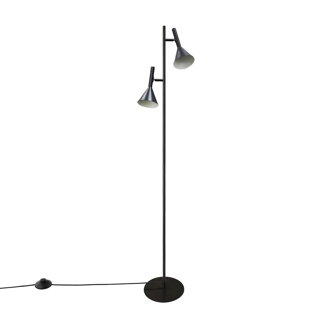 Lampadaire Kelvis noir