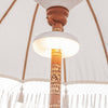 Lampe portative rechargeable Lima pour parasol