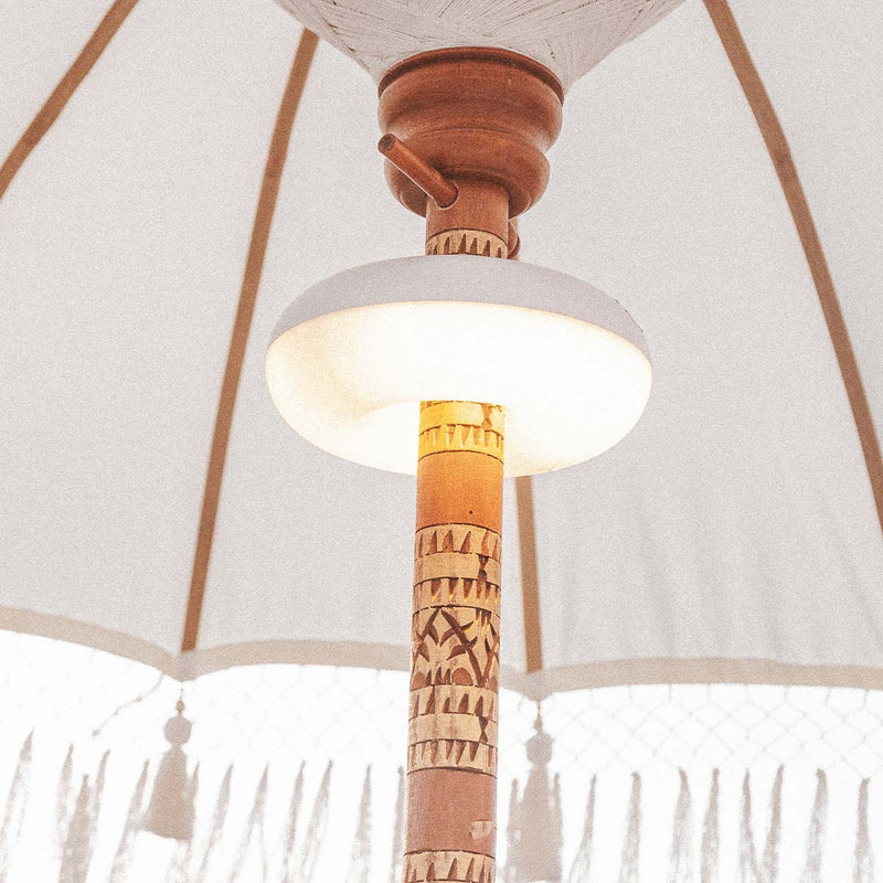 Lampe portative rechargeable Lima pour parasol