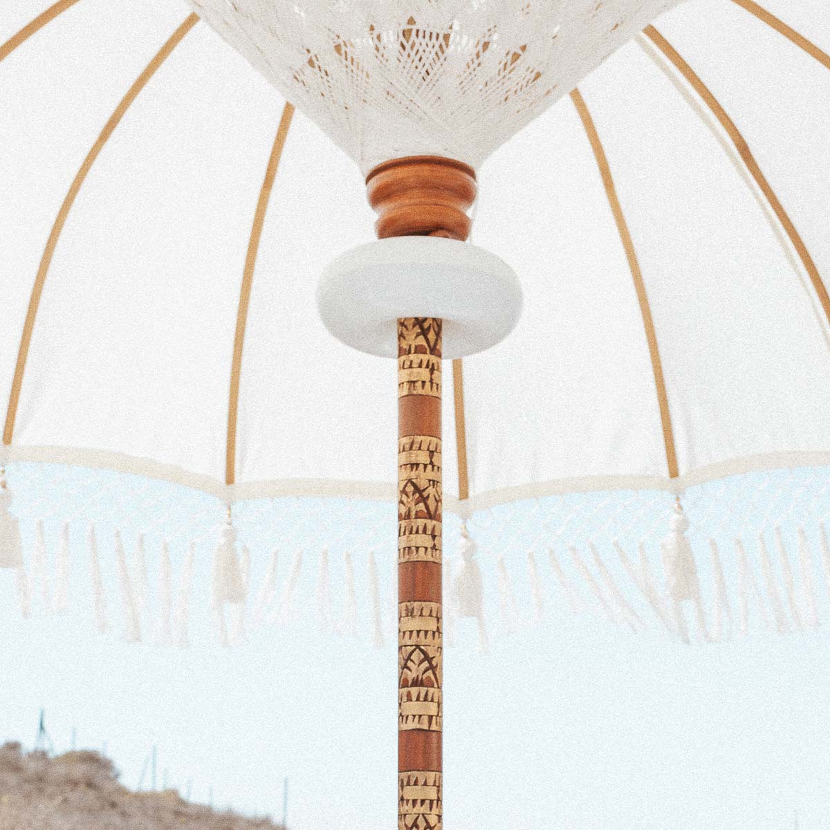 Lampe portative rechargeable Lima pour parasol