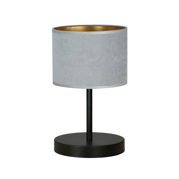 Lampe de chevet Hilde noire et grise
