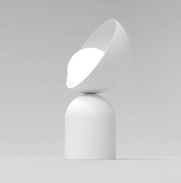 Lampe de chevet Boto blanche
