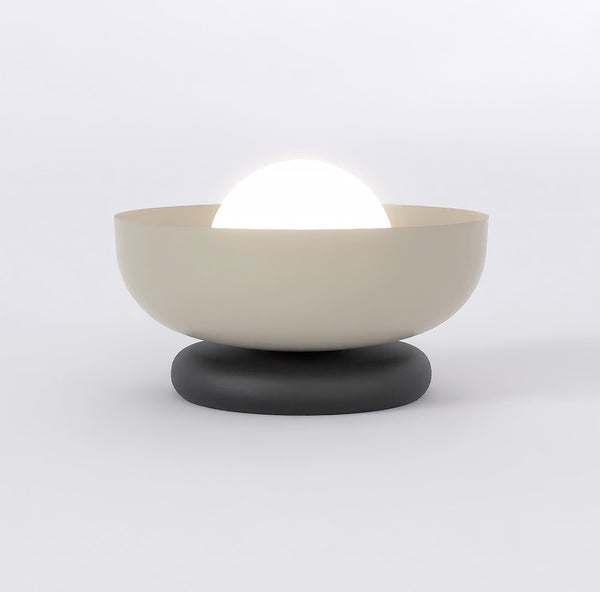 Lampe de chevet Ozzy noire et moka