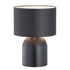 Lampe à poser Aspen 1 lumière noire et blanche