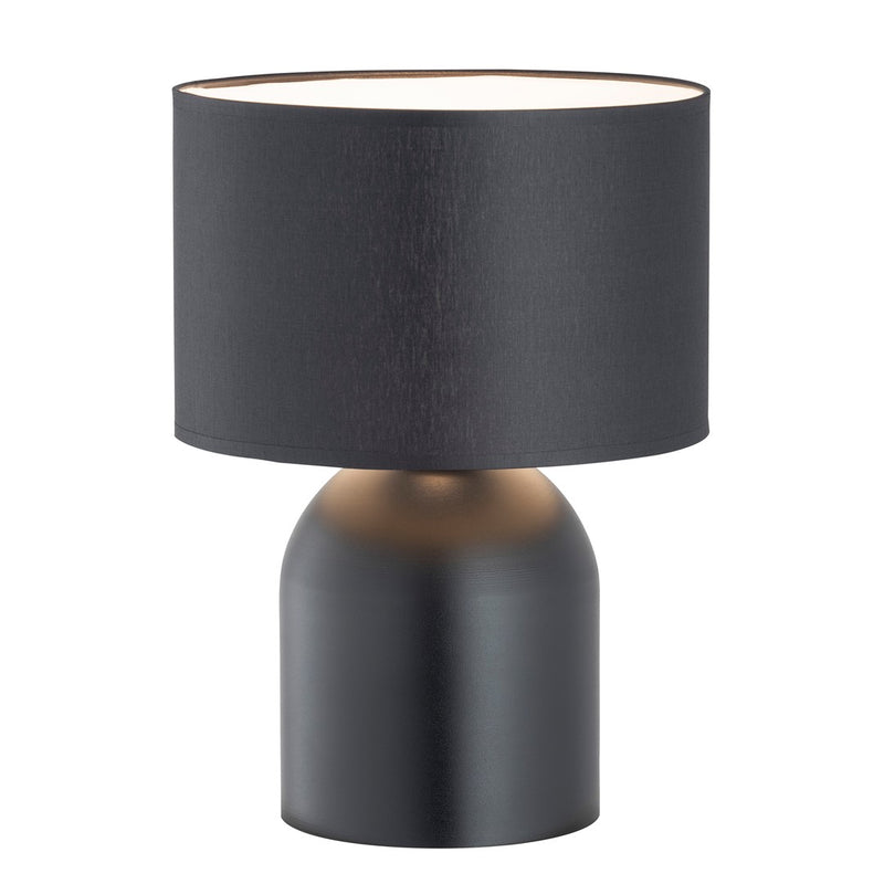 Lampe à poser Aspen 1 lumière noire et blanche
