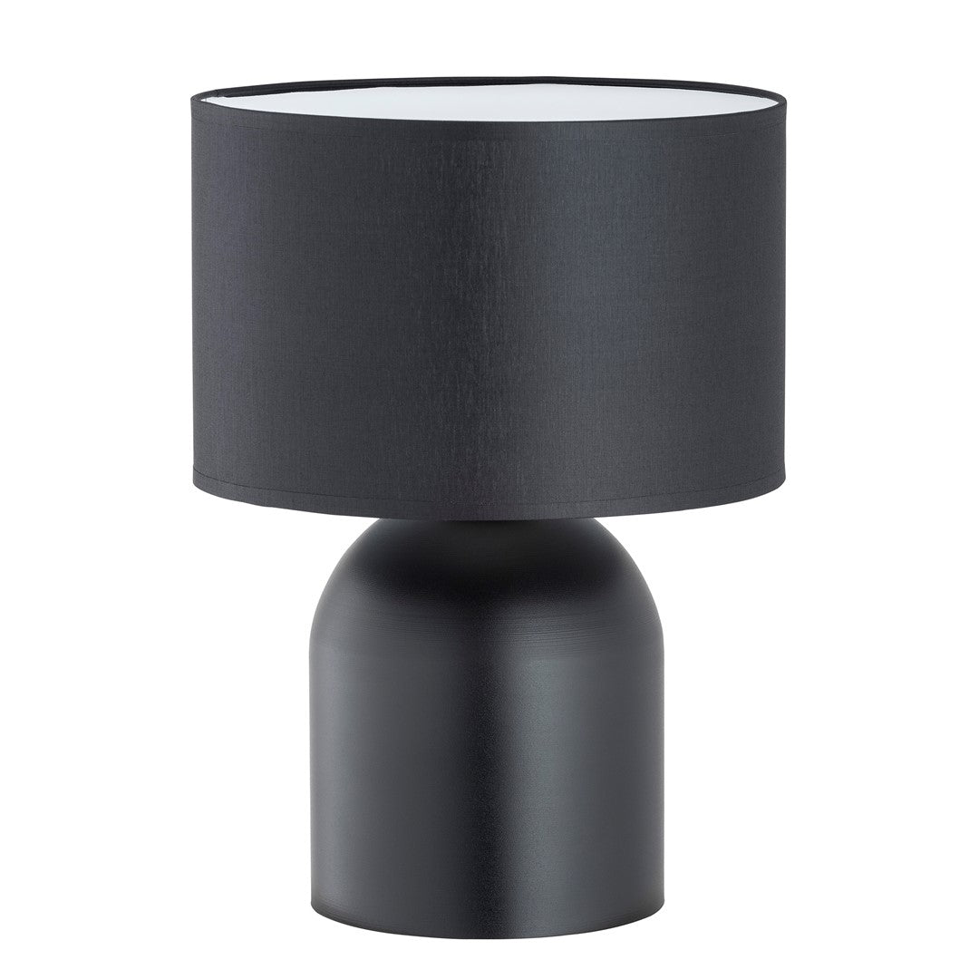 Lampe à poser Aspen 1 lumière noire et blanche