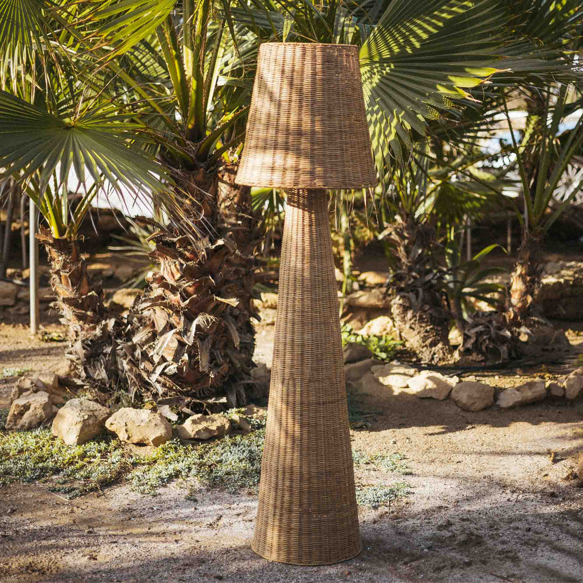 Lampadaire Lola 165 Nature en fibres naturelles